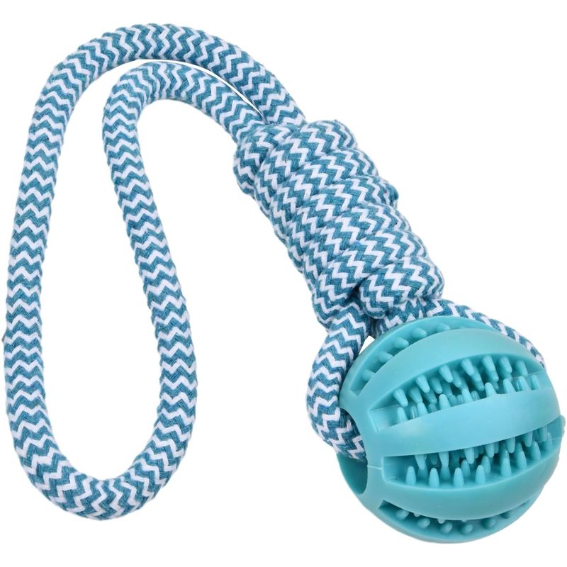 Indestructible Dog Chew Toy - كرة فولومون على حبل - لعبة
