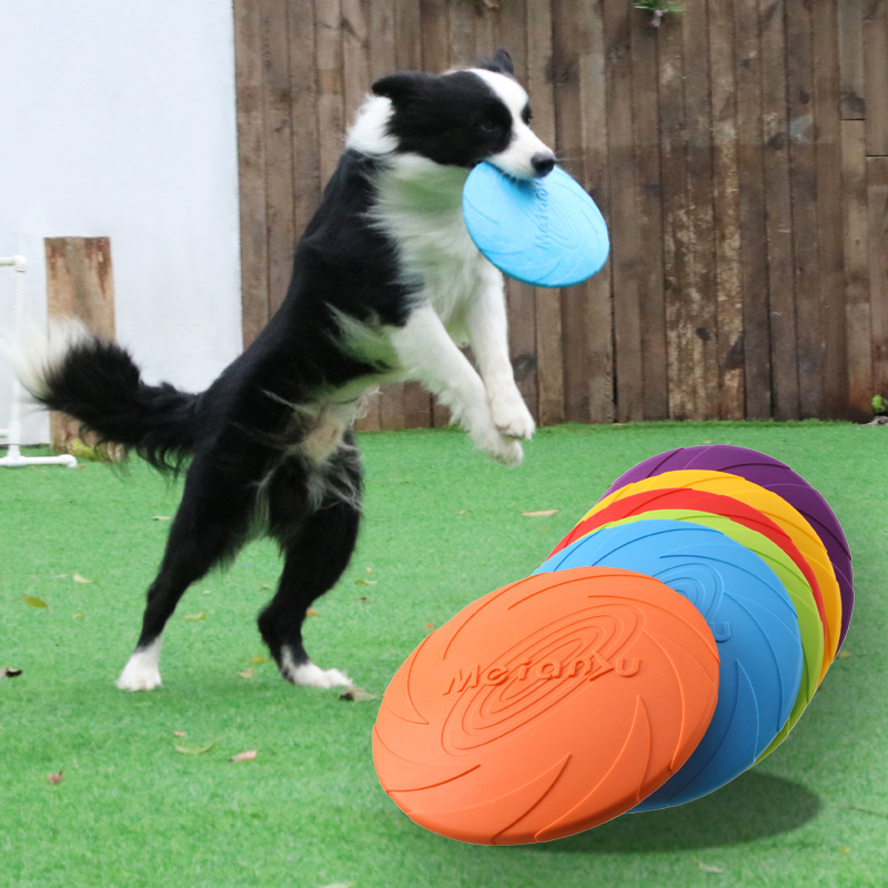 Flying Disc Dog Training Toy - لعبة قرص طائر تفاعلية مصنوعة من