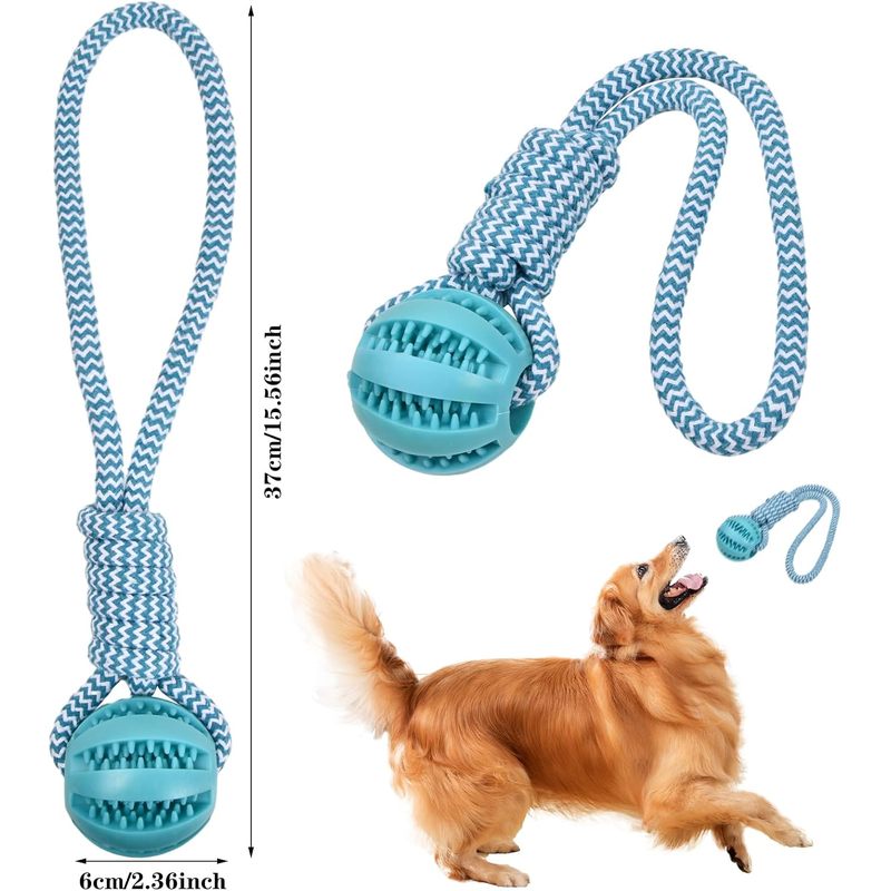 كرة فولومون على حبل - لعبة كلا - مراجعة Indestructible Dog Chew Toy وسعره