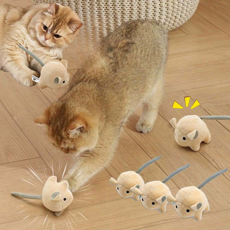 لعبة قطة كهربائية من القطيفة ع - مراجعة Catnip Interactive Plush Mouse وسعره
