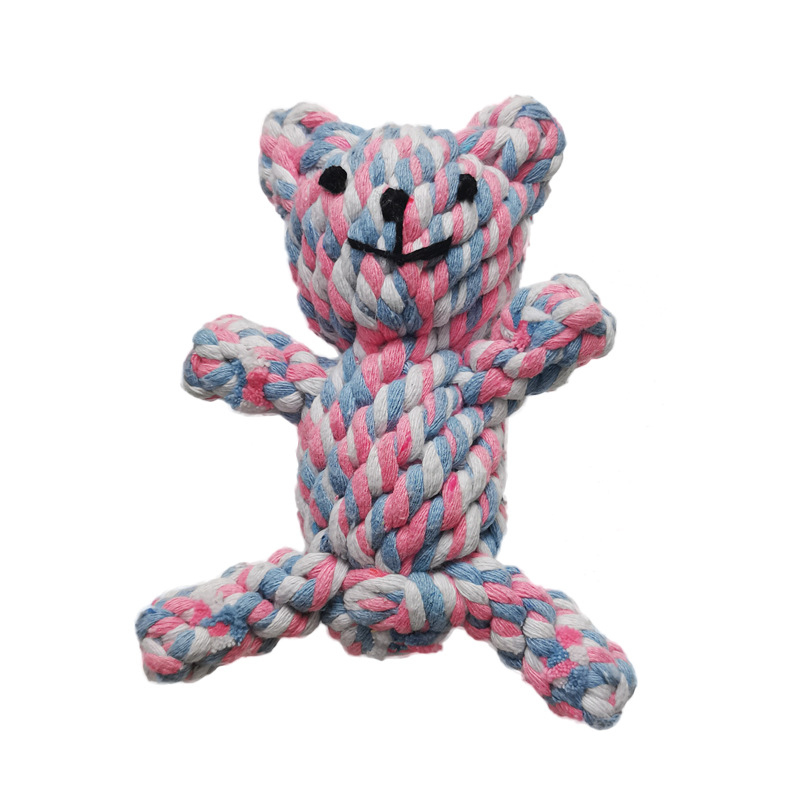حبل قطني للحيوانات الأليفة على - مراجعة Interactive Squeaky Plush Dog Toy وسعره