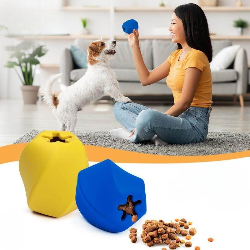 لعبة موزع طعام للكلاب من المطا - مراجعة Rubber Treat Dispensing Dog Toy وسعره