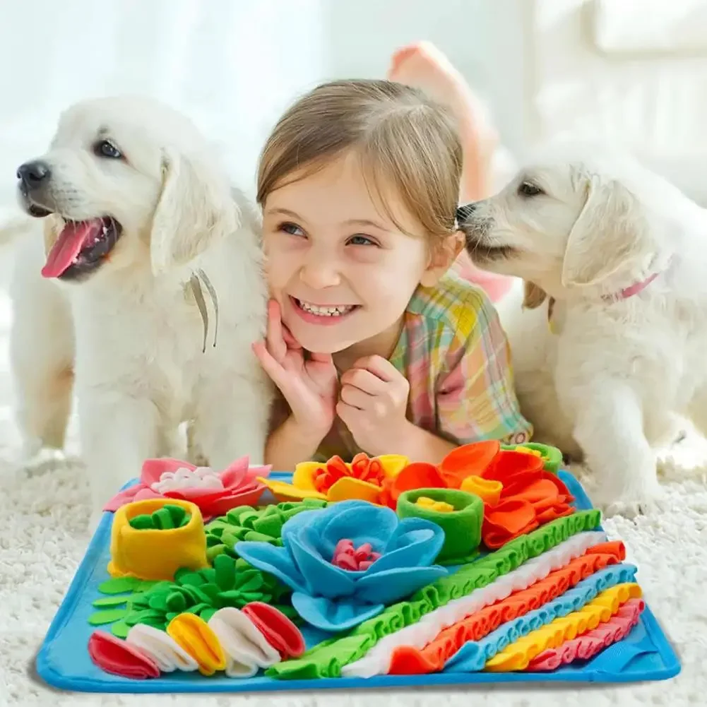 لعبة تدريب على التعرف على الرو - مراجعة Snuffle Mat For Dogs وسعره