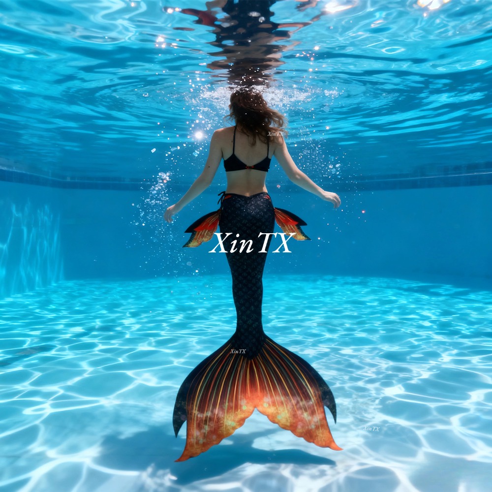 بدلة سباحة للكبار على شكل ذيل  - مراجعة Aquarium وسعره