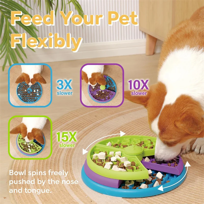 الكلب لغز التغذية البطيئة التف - مراجعة Dog Puzzle Feeder Toy وسعره